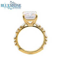 14kt Yellow Gold Diamond Engagement Ring- SAMPLE- Special Order Only