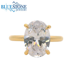 14kt Yellow Gold Diamond Engagement Ring- SAMPLE- Special Order Only