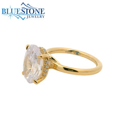 14kt Yellow Gold Diamond Engagement Ring- SAMPLE- Special Order Only