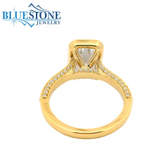 14kt Yellow Gold Diamond Engagement Ring- SAMPLE- Special Order Only