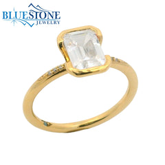 14kt Yellow Gold Diamond Engagement Ring- SAMPLE- Special Order Only