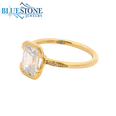 14kt Yellow Gold Diamond Engagement Ring- SAMPLE- Special Order Only