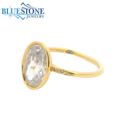 14kt Yellow Gold Diamond Engagement Ring- SAMPLE- Special Order Only
