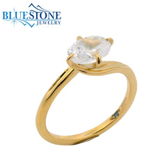 14kt Yellow Gold Diamond Engagement Ring- SAMPLE- Special Order Only