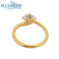 14kt Yellow Gold Diamond Engagement Ring- SAMPLE- Special Order Only