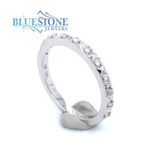 14 Karat White Gold Diamond Ring