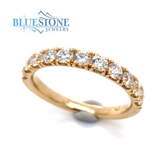 14kt Yellow Gold Diamond Ring- Size 6.5