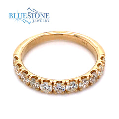 14kt Yellow Gold Diamond Ring- Size 6.5