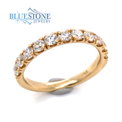 14kt Yellow Gold Diamond Ring- Size 6.5