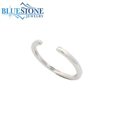 14KWG Open Wedding Band 1.8mm - Size 6.5