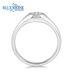 14kt White Gold Diamond Ring- Size 6.5