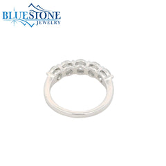 14KWG 5 Round Cut LAB-Grown Diamond Ring at 2CTW - Size 6.5