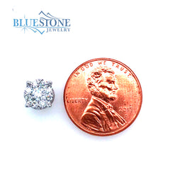 14kt White Gold Diamond Pendant- 0.25 Carat