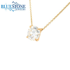 14KYG Lab-Grown Diamond Necklace - 3.05ctw, 18"