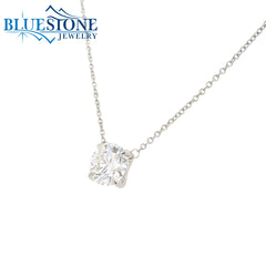 14KWG Lab-Grown Diamond Necklace - 2.05ctw, 18"