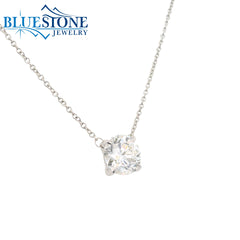14KWG Lab-Grown Diamond Necklace - 2.05ctw, 18"