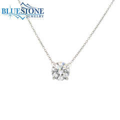 14KWG Lab-Grown Diamond Necklace - 2.05ctw, 18"