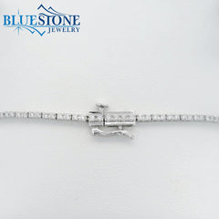 14KWG LAB-Grown Diamond Tennis Bracelet 1.00CTW - 7"