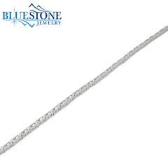 14KWG LAB-Grown Diamond Tennis Bracelet 1.00CTW - 7"