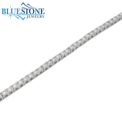 14KWG LAB-Grown Diamond Tennis Bracelet 1CTW - 7"