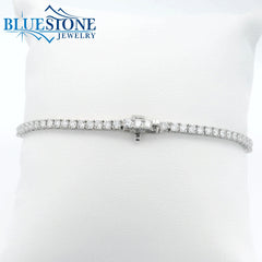 14KWG LAB-Grown Diamond Tennis Bracelet 3.00CTW - 7"