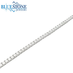 14KWG LAB-Grown Diamond Tennis Bracelet 3.00CTW - 7"