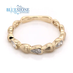 14 Karat Yellow Gold Diamond Ring