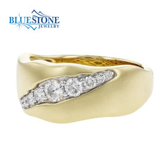 14kt Yellow Gold and Diamond Ring