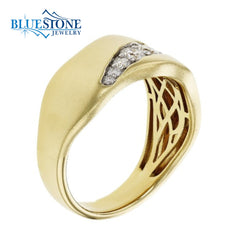 14kt Yellow Gold and Diamond Ring