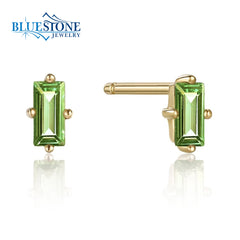 14kt Yellow Gold Tourmaline Earrings