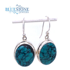 Sterling Silver Earrings with Turquoise