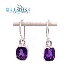 Sterling Silver Amethyst Earrings