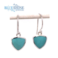 Sterling Silver Turquois Earrings