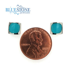 Silver Turquoise Earrings