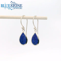 Sterling Silver Earrings with Lapis