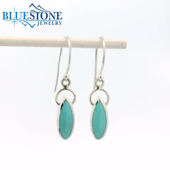 Sterling Silver Earrings with Turquoise