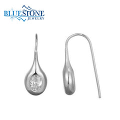 Sterling Silver Earrings with CZs