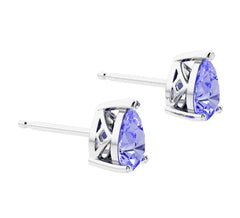 Silver Tanzanite Earrings