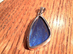 Lady's Medium Sterling Silver Pendant with Butterfly Wings - Various W