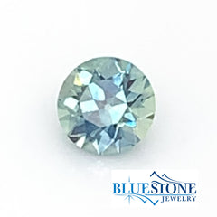 14K White Gold Ring w/ Montana Sapphire