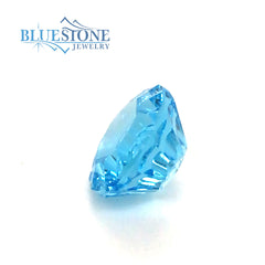 Loose 3.45ct Swiss Blue Topaz
