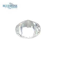 One Loose 0.76 Carat White Zircon