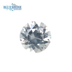 One Loose 0.76 Carat White Zircon