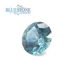 One Loose 1.04 Carat Round Montana Sapphire- Certified