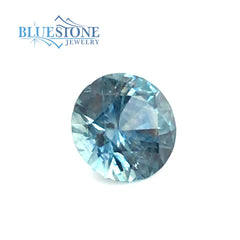 One Loose 1.04 Carat Round Montana Sapphire- Certified