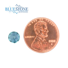 One Loose 1.04 Carat Round Montana Sapphire- Certified