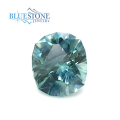 One Loose 7 x 6. x 4.4mm 1.38 Carat Specialty Oval Cut Genuine Sky-Aqu