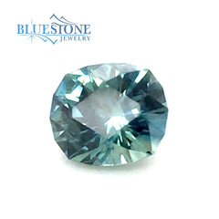 One Loose 7 x 6. x 4.4mm 1.38 Carat Specialty Oval Cut Genuine Sky-Aqu