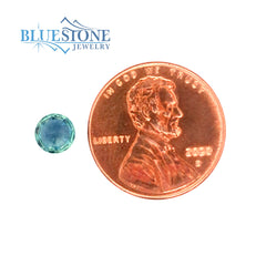One Loose 0.73ct Teal Blue Sapphire