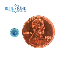 One Loose 0.76ct Teal Blue Sapphire